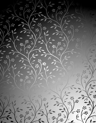 植物柄のパターン