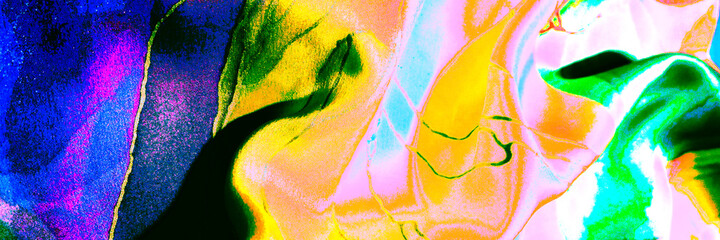 Indigo Cool Drawing. Blue Silk Artwork. Black Popular Graffiti. Green Bright Element. Space Dyeing Background. Yellow Aquarelle Canva. Bright Abstract Panorama.