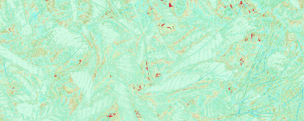 Green Plant Graffiti. Ice Flower Image. Orange Silk Backdrop. Azure Trendy Wallpaper. Pastel Fantasy Banner. Bright Summer Decoration. Blue Abstract Canva.