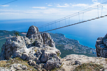 The view from the mountain AI-Petri, Mishor Crimea
