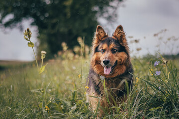 Autumn Bohemian Shepherd - the Chodsky - Portrait