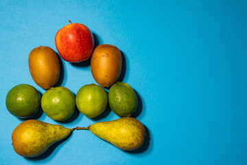 Piramida owocowa - fit zdrowie owocowe