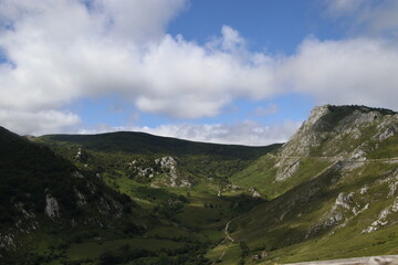 Hiking in the mountains of Northern Spain