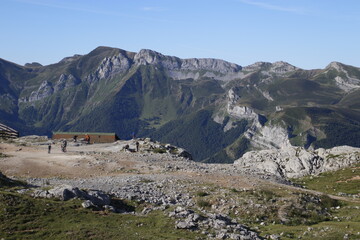 Mountanious landscape in the North of Spain