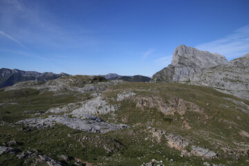 Mountanious landscape in the North of Spain