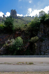 Mountanious landscape in the North of Spain