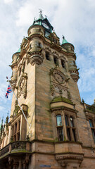Fototapeta na wymiar Rathaus City Chambers in Dunfermline Schottland