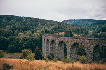 Industrial Viaduct Built of Stone