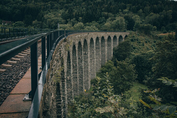 Industrial Viaduct Built of Stone