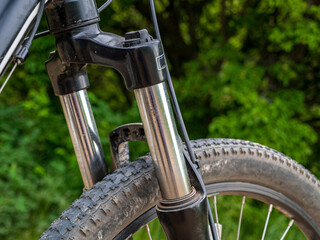 front shock absorber for mountain sports bike, MTB Bicycle suspension, hydraulic system