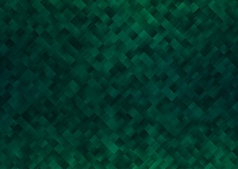 Light Green vector pattern in square style.