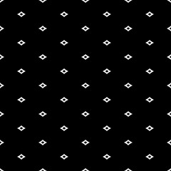 Seamless pattern with diamonds ornament. Lozenge illustration. Repeated rhombuses background. Ornamental wallpaper. Mosaic motif. Digital paper for textile print, page fill, web design. Vector image.