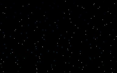 Dark BLUE vector layout with bright stars.