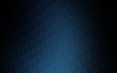 Obraz premium Dark BLUE vector low poly layout.