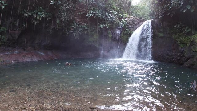 Cascade Basse Terre Guadeloupe France