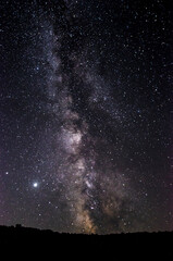 starry night sky, Milky Way
