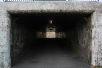 Old abandoned tunnel