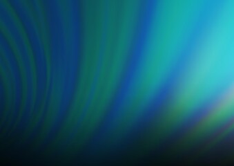 Light BLUE vector blurred shine abstract template.