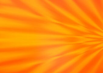 Light Orange vector blurred and colored template.