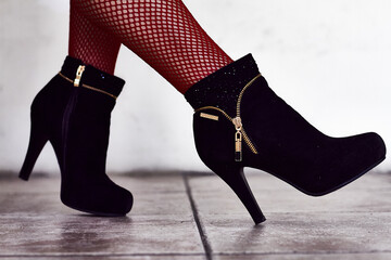 High heels , Femme Style