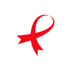 Aids day logo design template