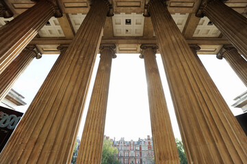 大英博物館の柱