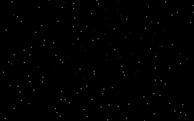 Naklejka na ściany i meble Dark Black vector template with sky stars.