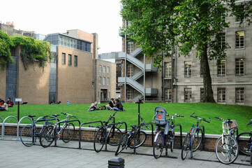 ロンドン大学の構内