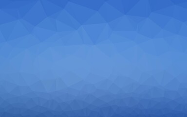 Obraz premium Light BLUE vector polygon abstract layout.