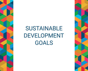 Fototapeta na wymiar Sustainable Development Goals. Illustration EPS