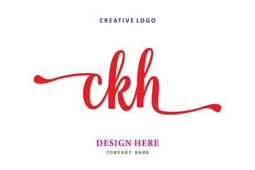 simple CKH letter arrangement logo is easy to understand, simple and authoritative