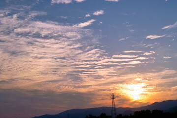 夕焼け雲