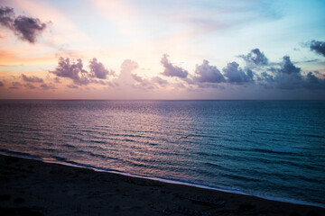 En un dulce atardecer