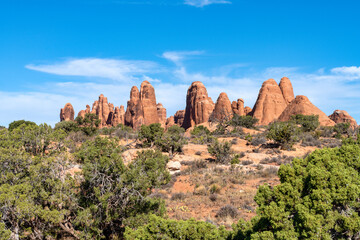 Desert landscape - Arches National Park