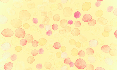 Gold Autumn Template. Watercolour Foliage 