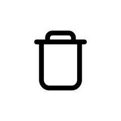 delete trash icon symbol