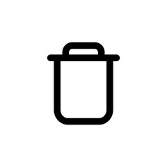 delete trash icon symbol