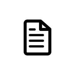 page document icon symbol