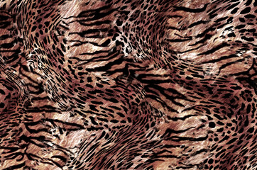abstract leopard print texture design	