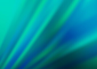 Fototapeta premium Light BLUE vector pattern with narrow lines.