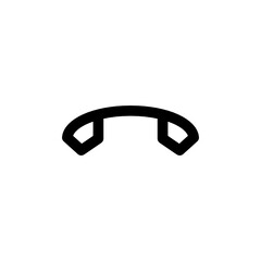 hang up phone icon symbol