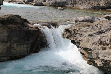 September At The Elbow Falls, Kananaskis Country, Alberta