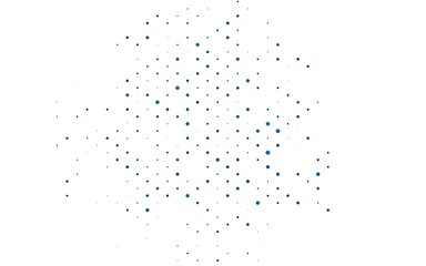 Light BLUE vector layout with circle shapes.