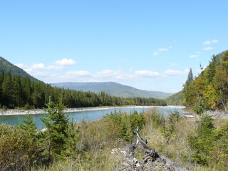 lake in the mountains