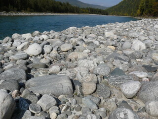 mountain river in the mountains