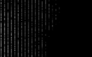 Dark Black vector pattern with narrow lines.