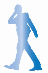 ビジネスマンシルエット