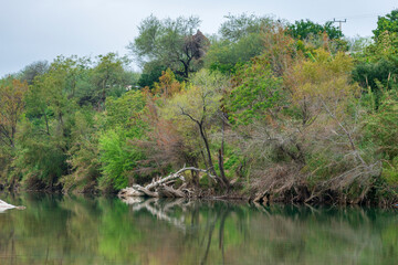R&iacute;o Purificaci&oacute;n, ubicado en Padilla, Tamaulipas, M&eacute;xico