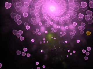 Imaginatory fractal background Image