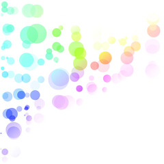 abstract, air, background, blow, blowing, bright, celebration, christmas, circle, colorful, dot, dreamy, drop, fantasy, festive, foam, geometric, glossy, gradation, illustration, isolated, light